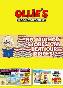 Ollie's weekly ad from Tuesday 03/17