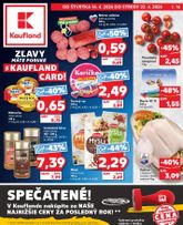 Kaufland leták platný od štvrtka 16.04.