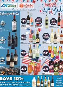 United Supermarkets - Market Street, Albertsons Market Alcohol Flyer