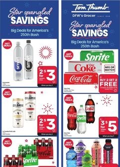 Tom Thumb weekly ad from Wednesday 06/24