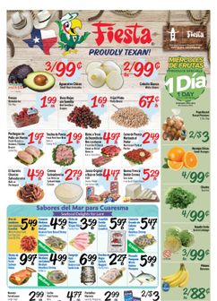 Fiesta Mart weekly ad from Wednesday 03/18
