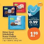 Ritter Sport Schokolade Bunte Vielfalt