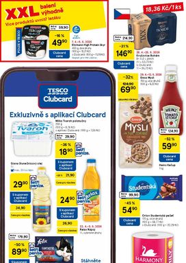 Tesco leták od středy 29.04.