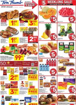 Tom Thumb weekly ad from Wednesday 07/22