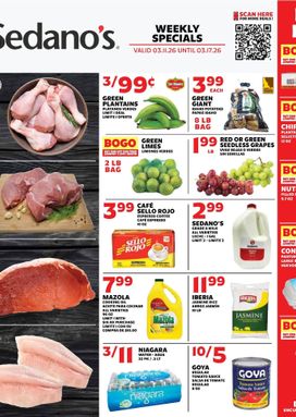 Sedano's weekly ad from Wednesday 03/11