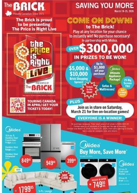 The Brick flyer from Thursday 03-19