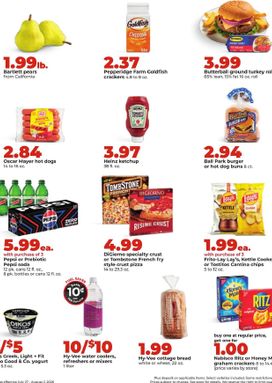 Hy Vee weekly ad from Monday 07/27