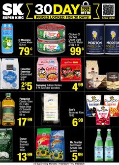 Super King - 30-Day Prices
