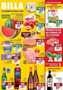 Billa leták od středy 10.06.