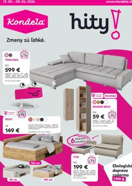 Kondela leták platný od stredy 13.05.