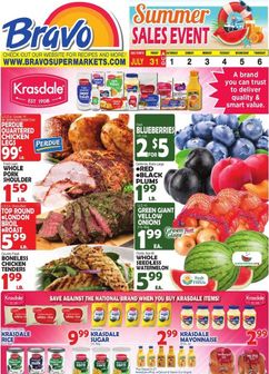 Bravo weekly ad from Friday 07/31