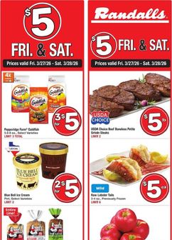 Randalls weekly ad from Wednesday 03/25