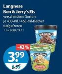 Ben & Jerry's im Angebot