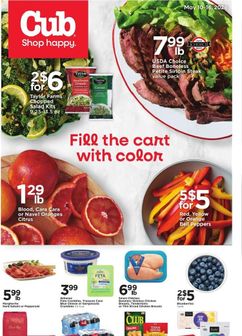 Cub weekly ad from Sunday 05/10