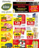 Klas leták platný od pondelka 20.07.