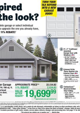 Menards weekly ad from Thursday 03/12