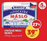 Jihočeské máslo Madeta 250 g