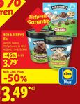 Ben & Jerry's im Angebot