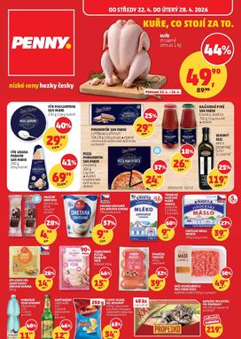 Penny leták od středy 22.04.