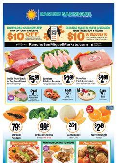 Rancho San Miguel Markets weekly ad from Wednesday 03/25