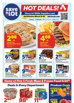 Save a Lot weekly ad from Thursday 03/19