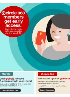 Target weekly ad from Sunday 03/22