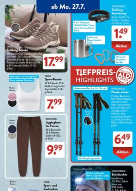 Aldi Süd Německo leták od pondělí 27.07.