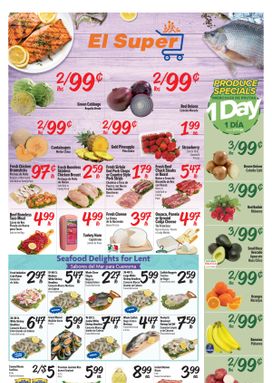 El Super weekly ad from Wednesday 03/11