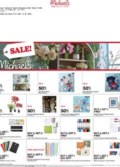 Michaels weekly ad from Sunday 05/24