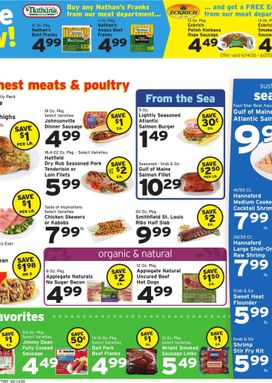 Hannaford weekly ad from Sunday 06/14