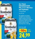 2er-Paket KROMBACHER Pils 2x5l im Angebot