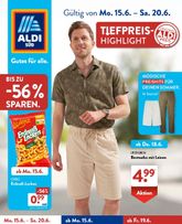 Aldi Süd Německo leták od pondělí 15.06.