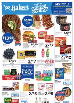 Baker's weekly ad from Wednesday 07/29