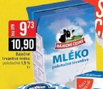 Báječné trvanlivé mléko polotučné 1 l