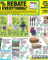 Menards weekly ad from Thursday 03/26