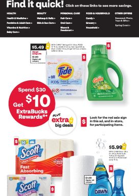 CVS Pharmacy weekly ad from Sunday 04/26
