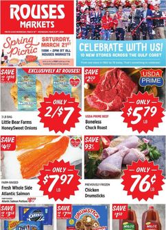 Rouses Markets weekly ad from Wednesday 03/18