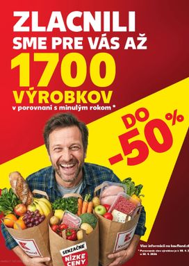 Kaufland leták platný od štvrtka 30.04.