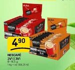 Nescafé 2v1, 3v1 instantní káva 8-16,5 g