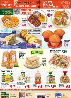 Vallarta weekly ad from Wednesday 03/18