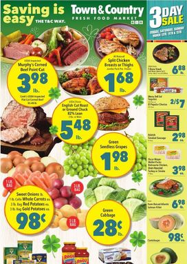 Town & Country Markets weekly ad from Wednesday 03/11