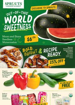 Sprouts Farmers Market weekly ad from Wednesday 05/27
