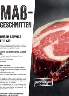 Metro - Lieferservice Fleischzuschnitt