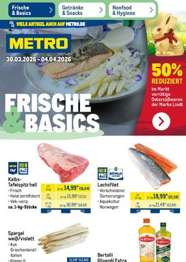 METRO-Prospekt von Montag 30.03.