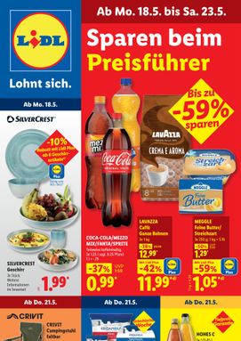 Lidl-Prospekt von Montag 18.05.
