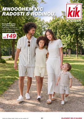 KiK leták od pondělí 27.04.