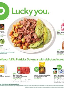 Publix weekly ad from Thursday 03/12