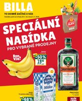 Billa - Speciální nabídka: vybrané prodejny
