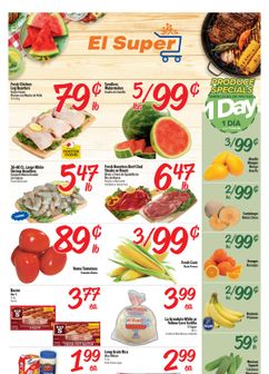 El Super weekly ad from Wednesday 07/22