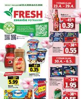 Fresh - Stredné a západné Slovensko